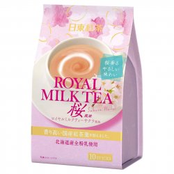 JPNT02 Japan Nittoh Milk Tea Sakura Flavor 140g (Expired)