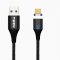 MP02 Magnetic Charging Cable Micro USB Black 1M