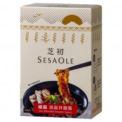 SE14 芝初 椒麻胡麻拌麵醬 30g 每盒6入