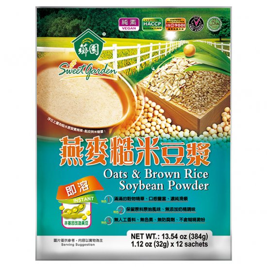 SG06 薌園 燕麥糙米豆漿 384g