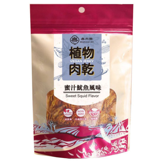 TF10 大富 植物肉乾 蜜汁魷魚風味 120g