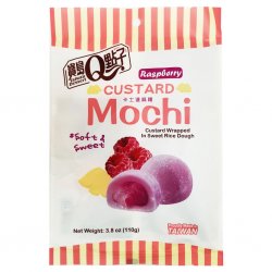 TQ02 Custard Mochi Raspberry 110g